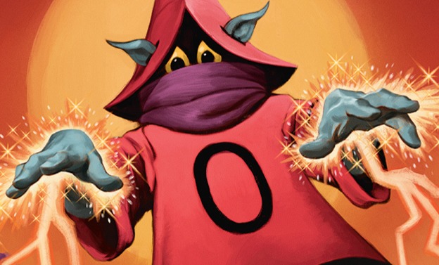 Orko, Trollan Magician, arte oficial de David Robert Hovey — Secret Lair Masters of the Universe