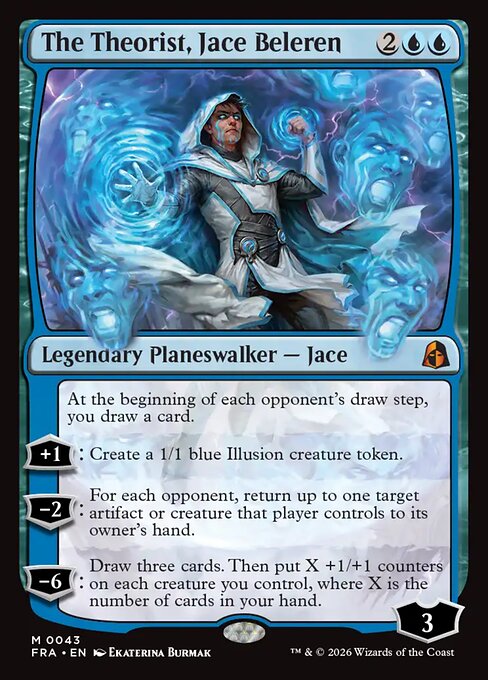 Jace Beleren en Reality Fracture: referencia visual de Empower Jace