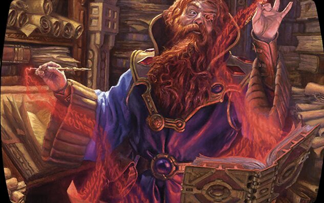 Arte oficial de Commodore Guff, ejemplo de su papel en Commander