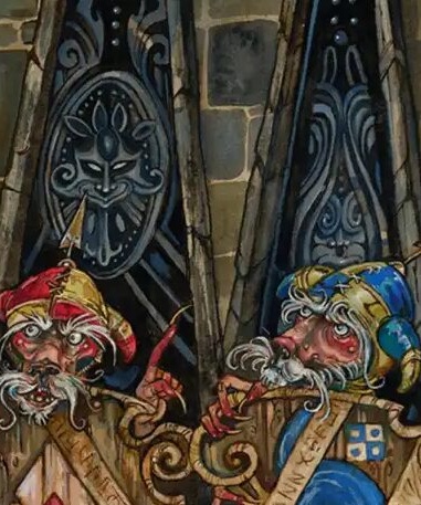 Doors of Indecision, Thran Temporal Gateway de Through the Labyrinth — guardianes de las puertas