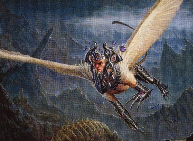Arte oficial de Magister Sphinx, efecto de entrada en tribal Esfinges