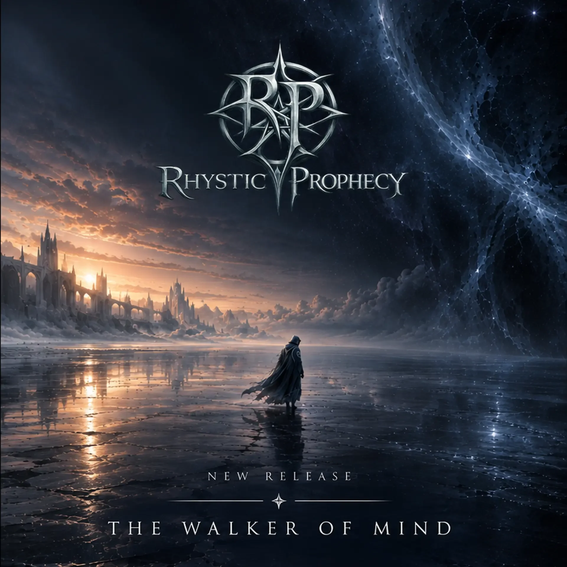 Portada oficial del sencillo The Walker of Mind de Rhystic Prophecy