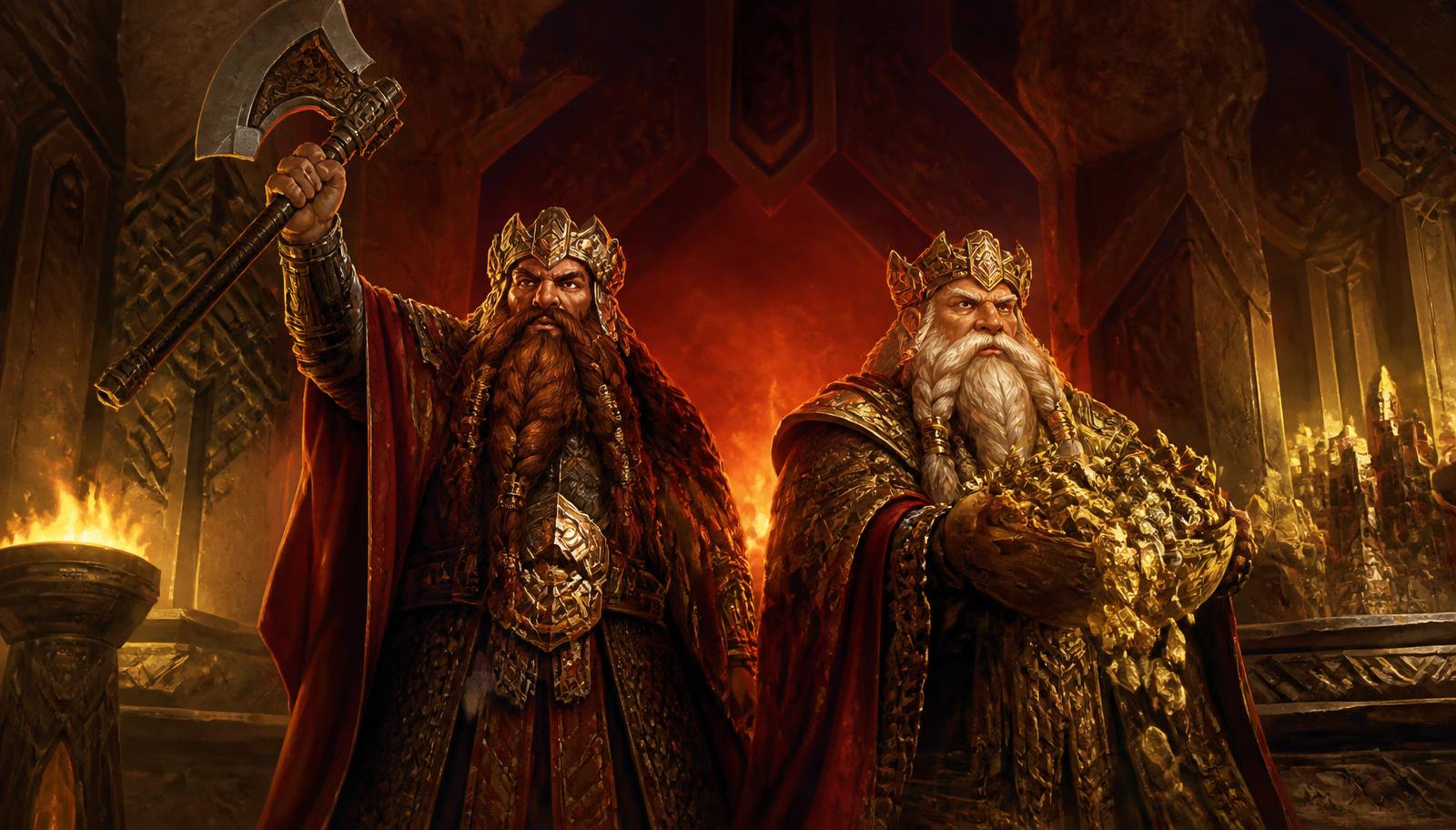 Deck tech: enanos Boros en Commander — Dáin y Thorin, dos reyes y seis listas - MTG Latam Blog