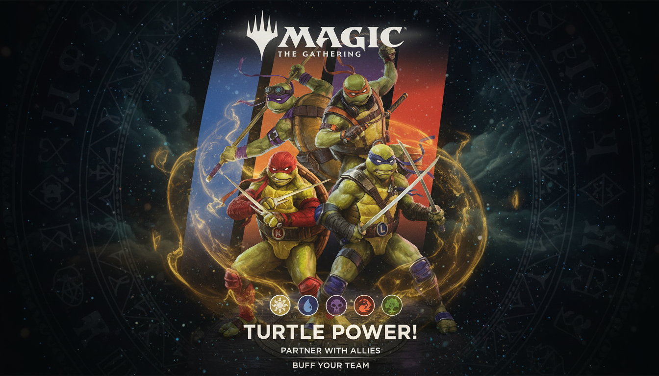 Cowabunga! Guía Completa de MTG × Tortugas Ninja: Las Mejores Cartas, Reimpresiones y Análisis Financiero - MTG Latam Blog