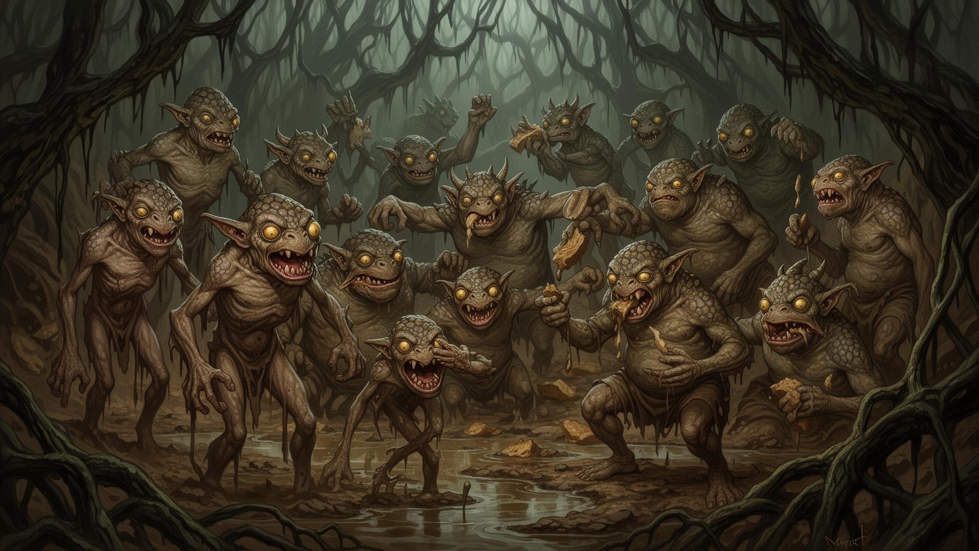 Boggarts de Lorwyn - Los goblins reptilianos