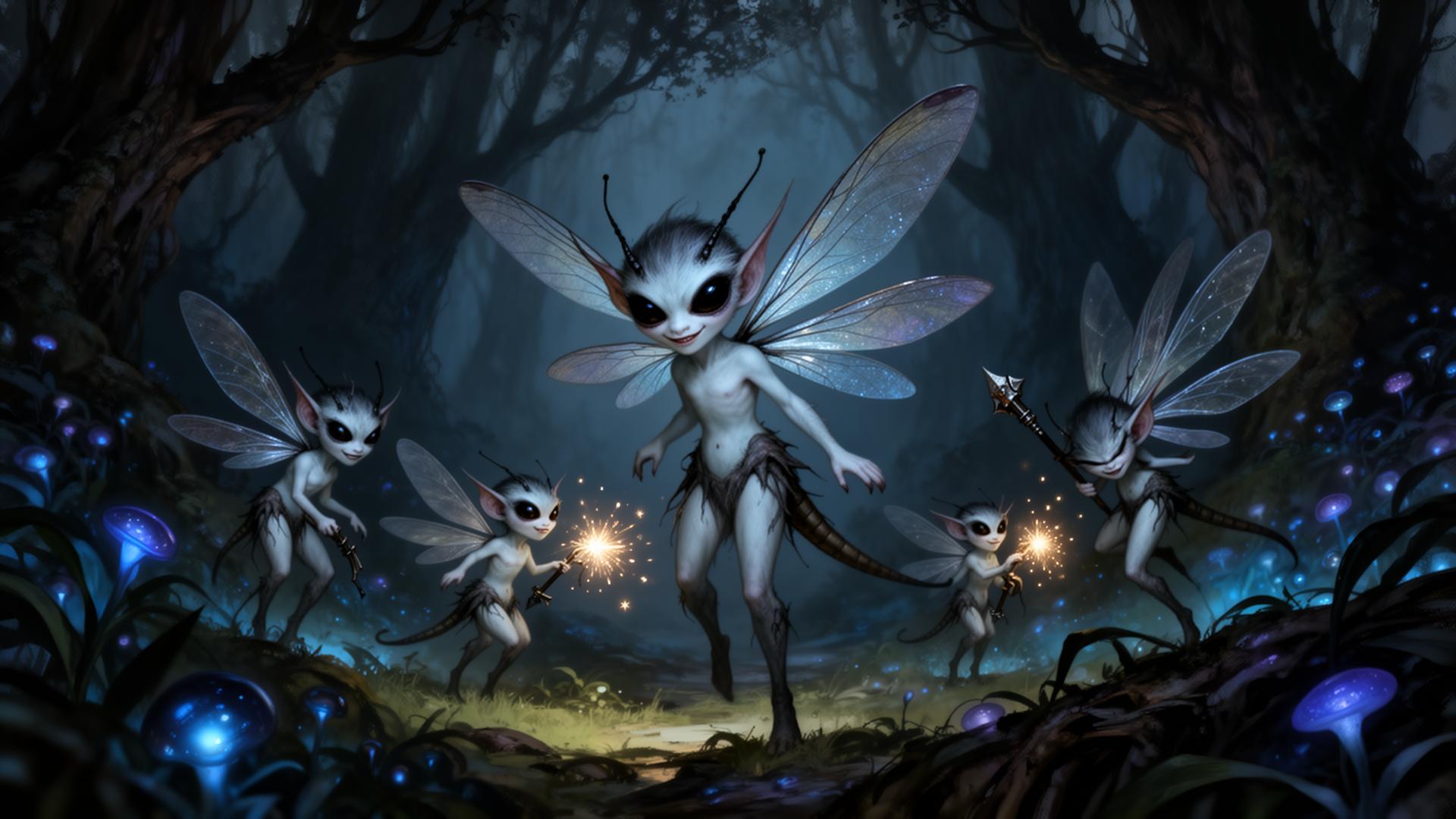 Faeries de Lorwyn - Espíritus traviesos del Glen
