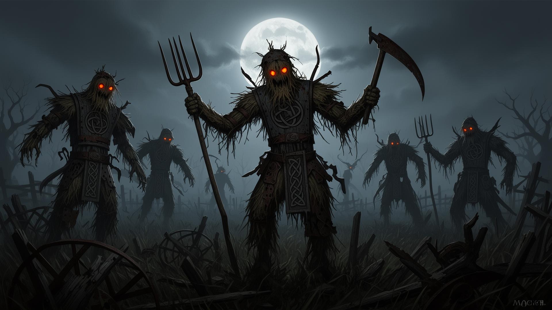Espantapájaros de Shadowmoor - Constructos del terror